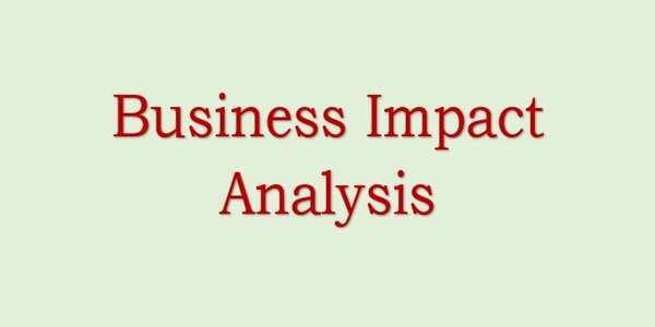 Business Impact Analysis