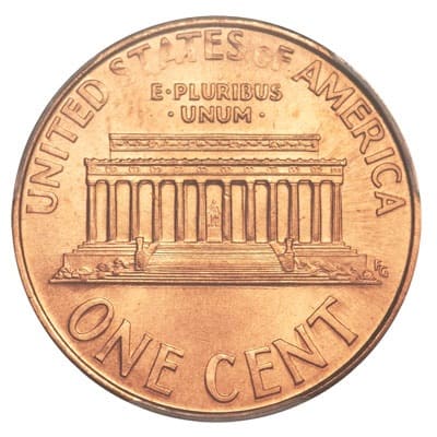 US 1992 Cent Value