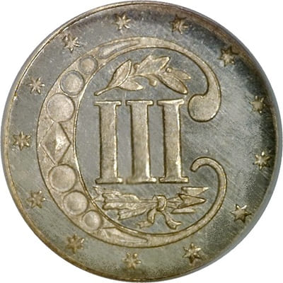 US 1859 Three Cent Value
