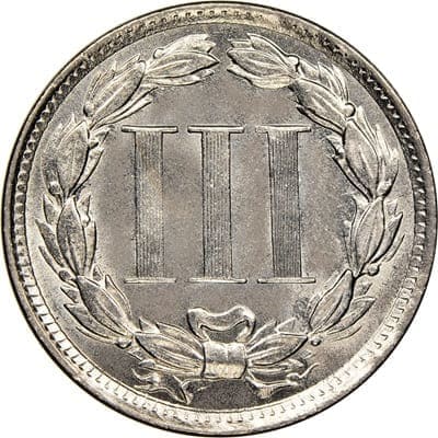 US 1872 Three Cent Value