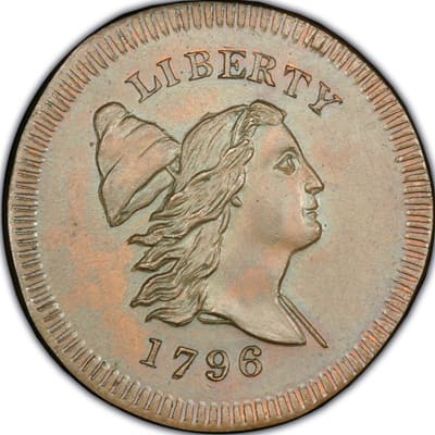 US US 1796 Half Cent Value