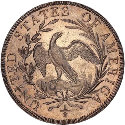 US 1796 Half Dollar Value