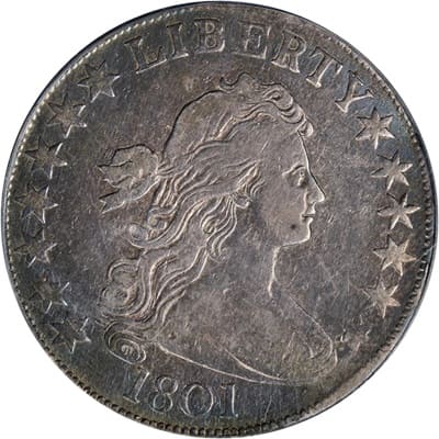 US US 1801 Half Dollar Value