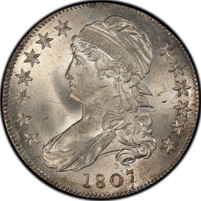 US US 1807 Half Dollar Value