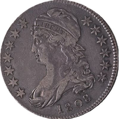 US US 1808 Half Dollar Value