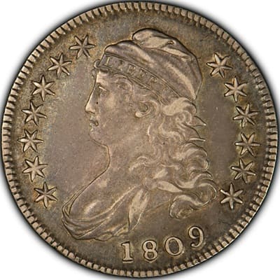 US US 1809 Half Dollar Value