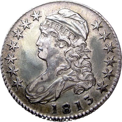 US US 1813 Half Dollar Value