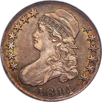 US US 1814 Half Dollar Value