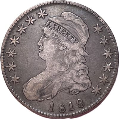 US 1818 Half Dollar