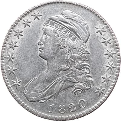 US 1820 Half Dollar