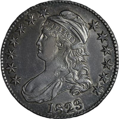US 1823 Half Dollar