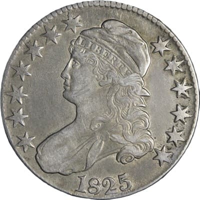 US 1825 Half Dollar