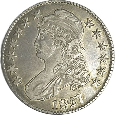 US 1827 Half Dollar