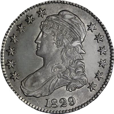 US 1829 Half Dollar