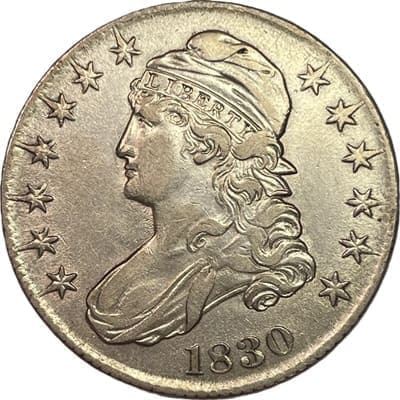 US 1830 Half Dollar