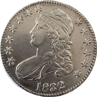 US 1832 Half Dollar