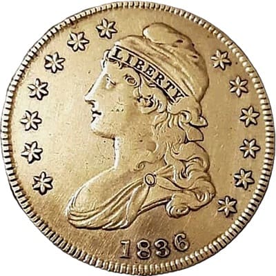 US 1836 Half Dollar