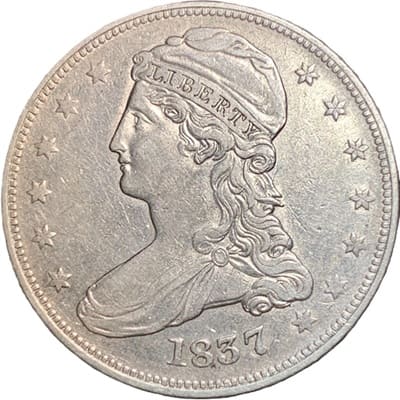 US 1837 Half Dollar