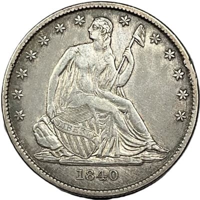 US 1840 Half Dollar