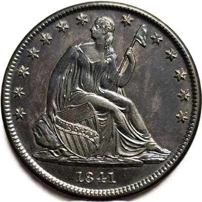 US 1841 Half Dollar