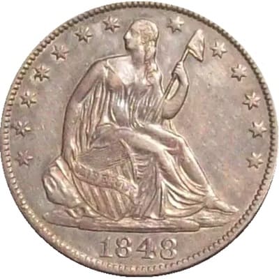 US 1848 Half Dollar