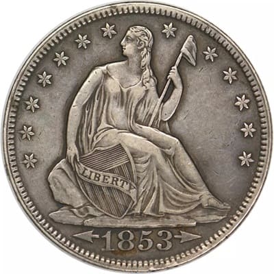 US 1853 Half Dollar