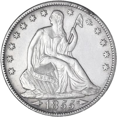 US 1855 Half Dollar