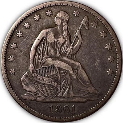US 1861 Half Dollar
