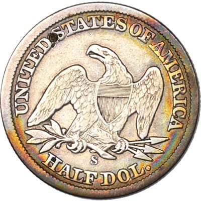 US 1862 Half Dollar