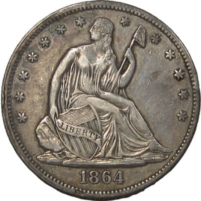 US 1864 Half Dollar