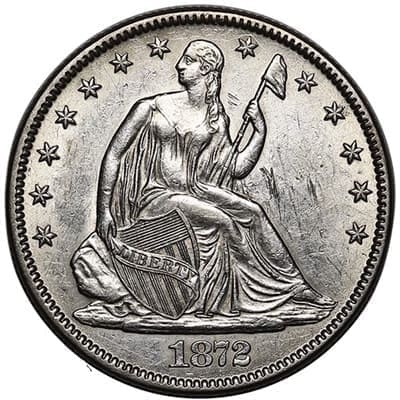 US 1872 Half Dollar