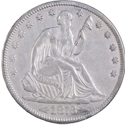 US 1873 Half Dollar