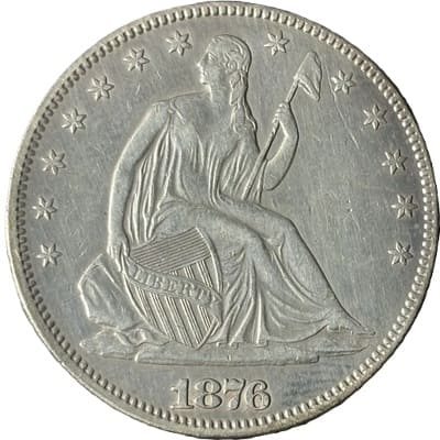 US 1876 Half Dollar