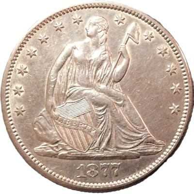US 1877 Half Dollar