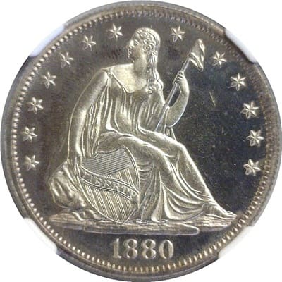US 1880 Half Dollar