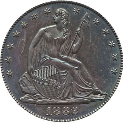 US 1882 Half Dollar