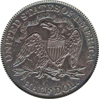 Obverse of US 1882 Half Dollar Value
