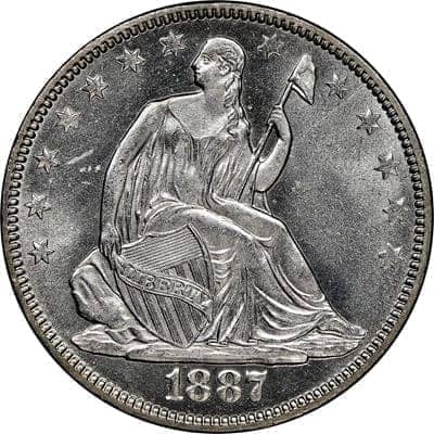 US 1887 Half Dollar