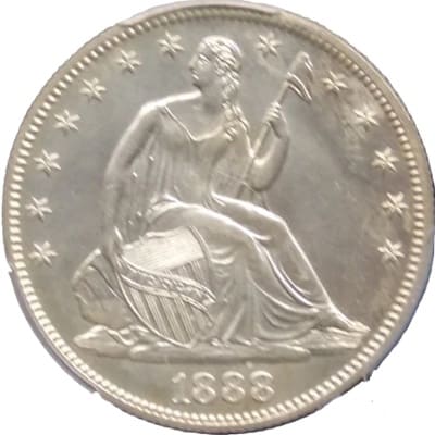 US 1888 Half Dollar