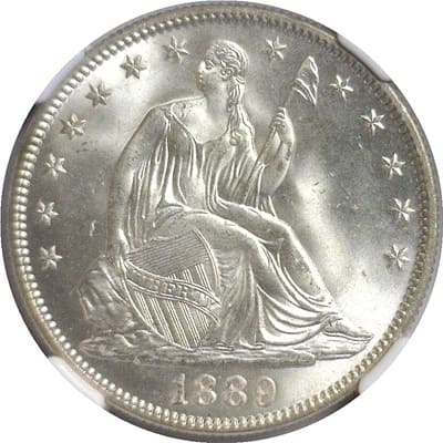 US 1889 Half Dollar