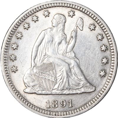 US 1891 Half Dollar