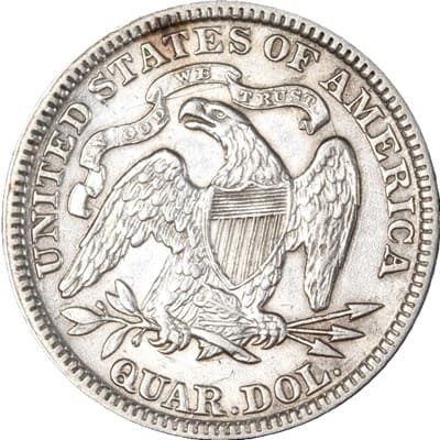 Obverse of US 1891 Half Dollar Value