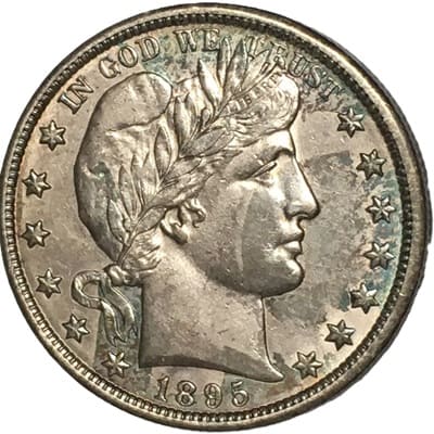 US 1895 Half Dollar