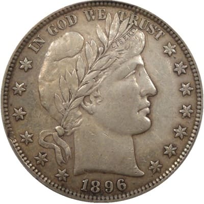 US 1896 Half Dollar