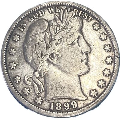 US 1899 Half Dollar