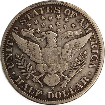 Obverse of US 1904 Half Dollar Value