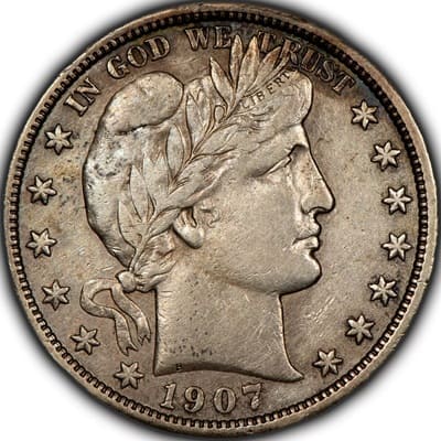 US 1907 Half Dollar