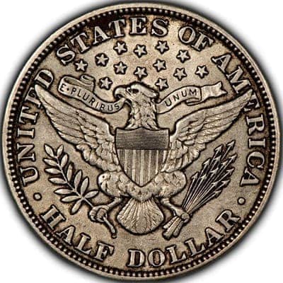 Obverse of US 1911 Half Dollar Value