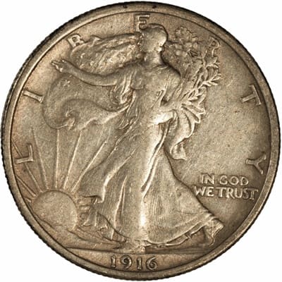 US 1916 Half Dollar