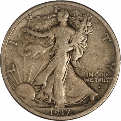 US 1917 Half Dollar